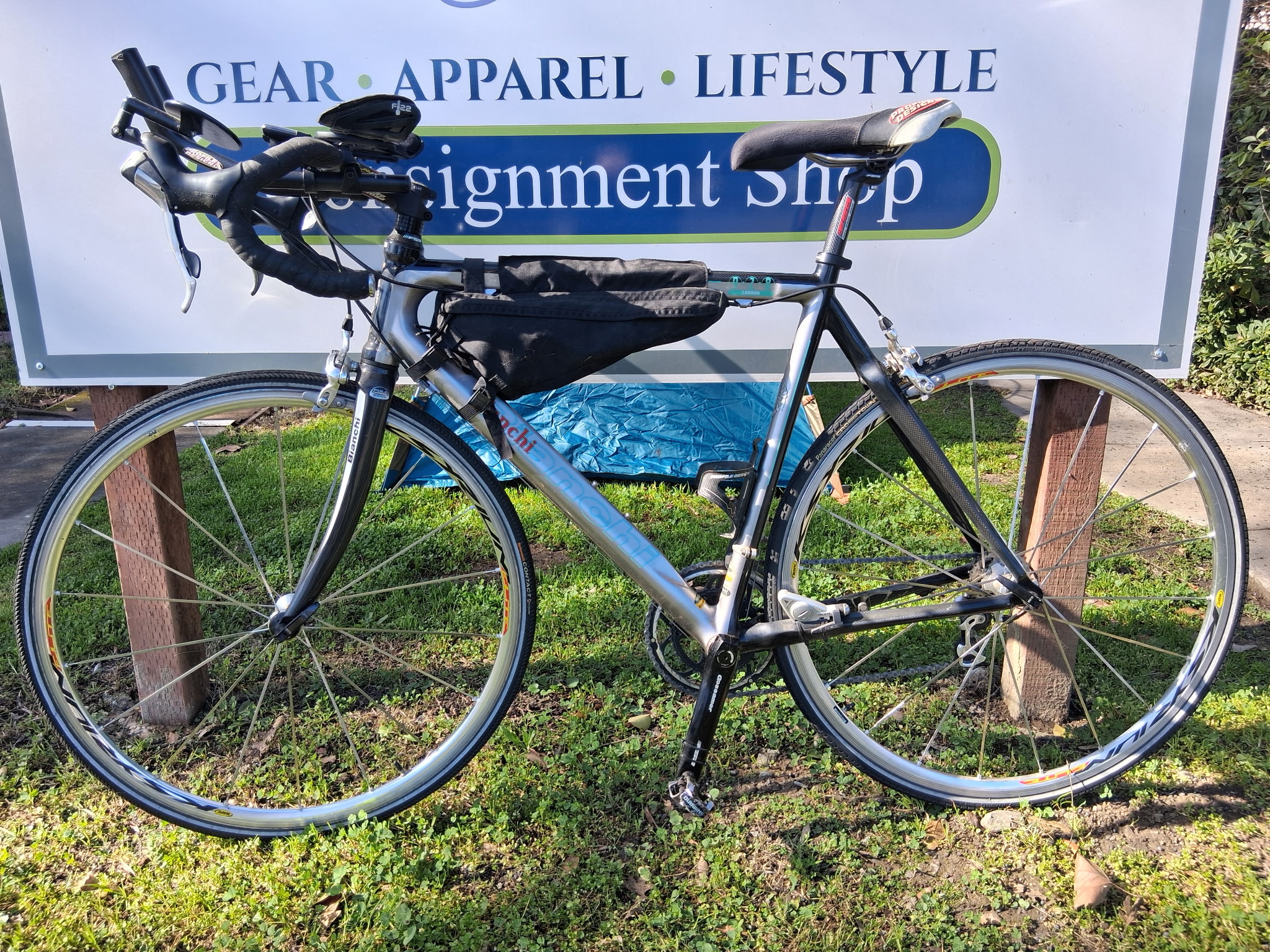 Bianchi 928 Carbon Bike 56cm